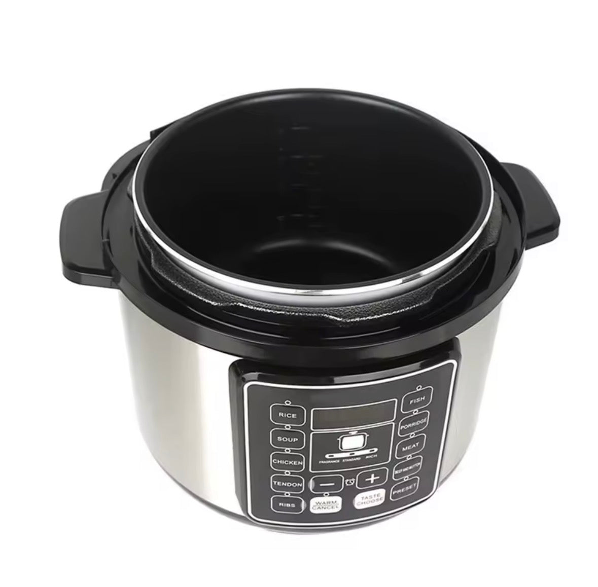 6L 10-in-1 Digital Electric Pressure Cooker 1050W – Multifunctional Slow Cooker, Rice Cooker, Sauté & Keep Warm with 24H Delay Timer