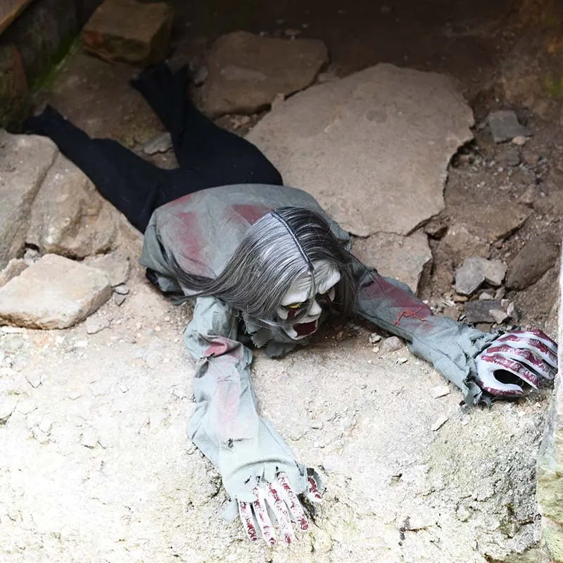 Animierte kriechende Geister-Halloween-Dekoration