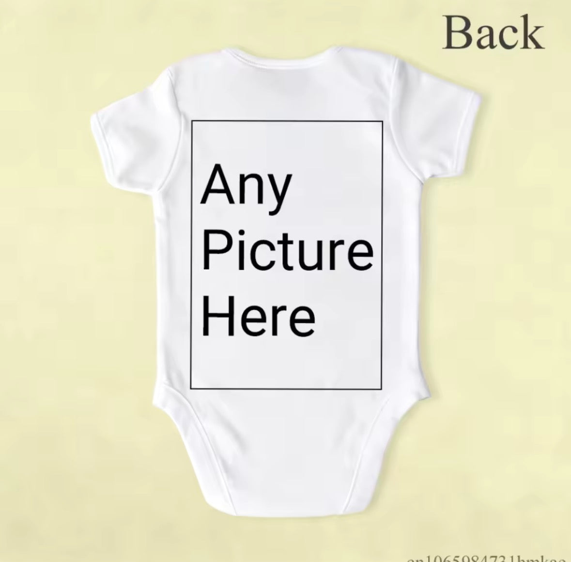 Custom Newborn Baby Onesie – Personalised Baby Grow 👶