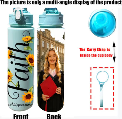 Personalised Water Bottle – Add Your Name, Photo or Logo! 💧✨