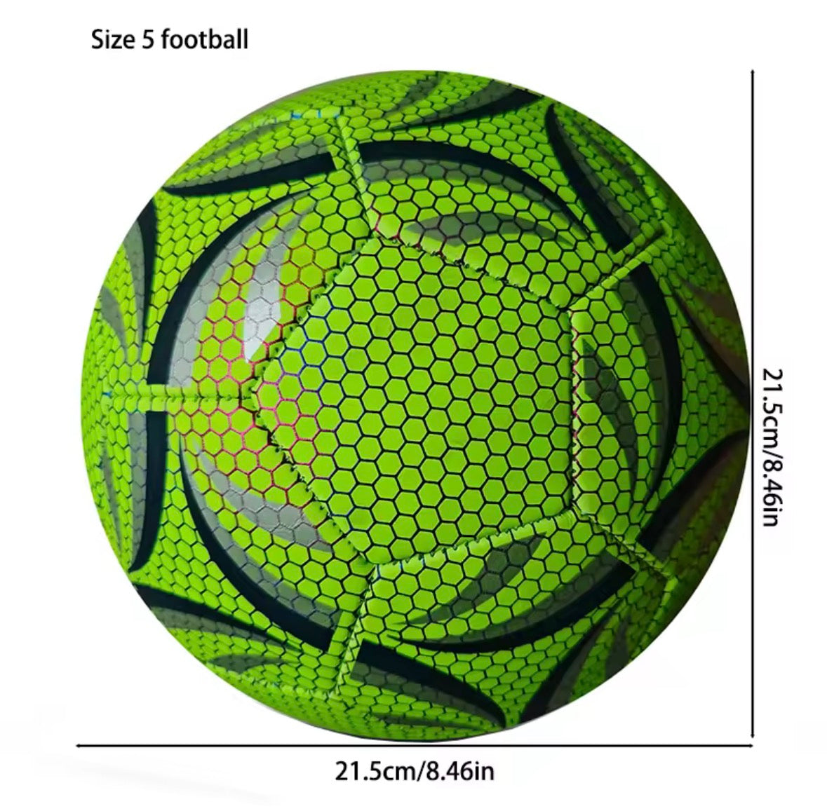 Glow-in-the-Dark Football – Luminous Soccer Ball for Night-Time Fun
