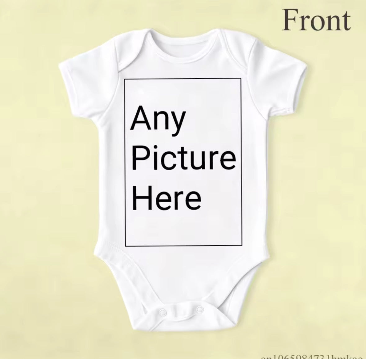 Custom Newborn Baby Onesie – Personalised Baby Grow 👶