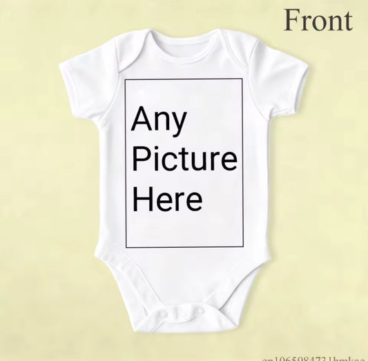 Custom Newborn Baby Onesie – Personalised Baby Grow 👶