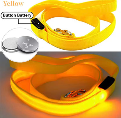 🐕 Glow-in-the-Dark Dog Lead – Brighter, Safer Night Walks 💚