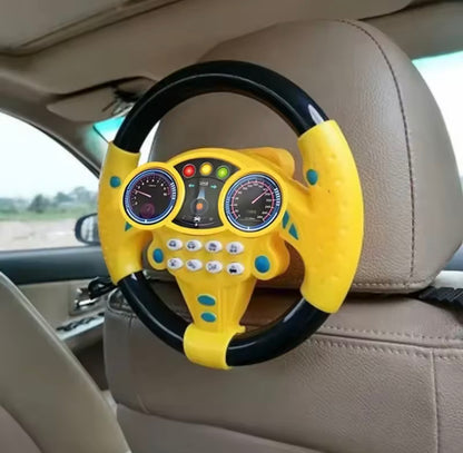 Infant Steering Wheel Toy – Interactive Lights & Sounds 🚗✨