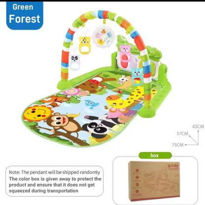 Baby Piano Play Gym – 3-in-1 Musical Activity Playmat 🎹🧸