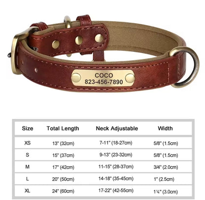 Personalised Dog Collar – Add Your Dog’s Name & Number 🐶❤