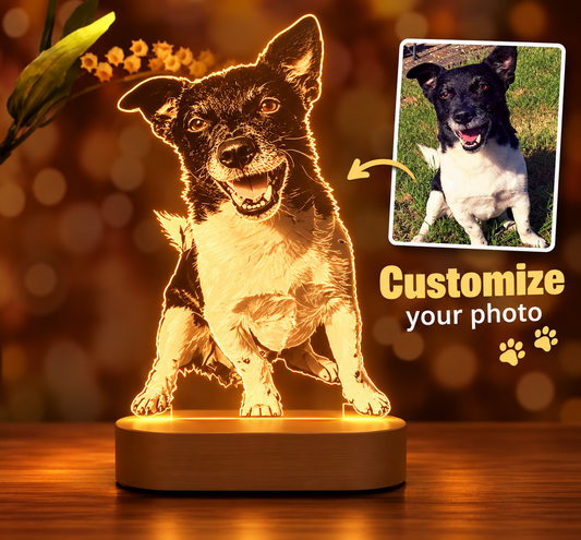 Personalised 3D Photo Lamp – Turn Your Memories Into Light! 💡❤