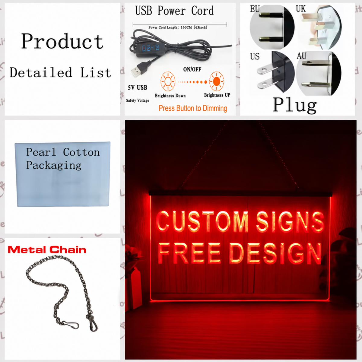 Personalised LED Neon Sign – Custom Design