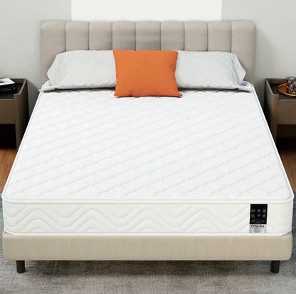 7-Inch Hybrid Pocket Sprung Mattress – Breathable Foam Comfort, Individually Wrapped Springs, Single, Double & King Sizes