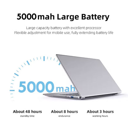 Xiaman Windows 11 Laptop – 12GB RAM, Up to 2TB SSD, 1080P Full HD Display, Intel Processor, Notebook PC for Work &amp; Study