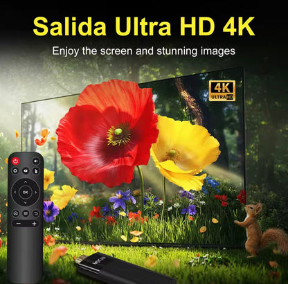 MX10 F3 4K Android TV Stick – Android 13 Smart TV Streaming Device, USB TV Box &amp; HD Network Media Player