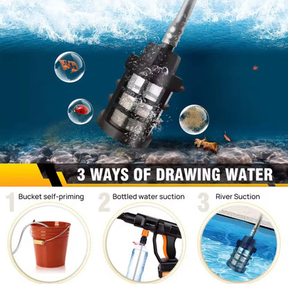 🚿 Cordless Pressure Washer – Includes 2 Batteries!
