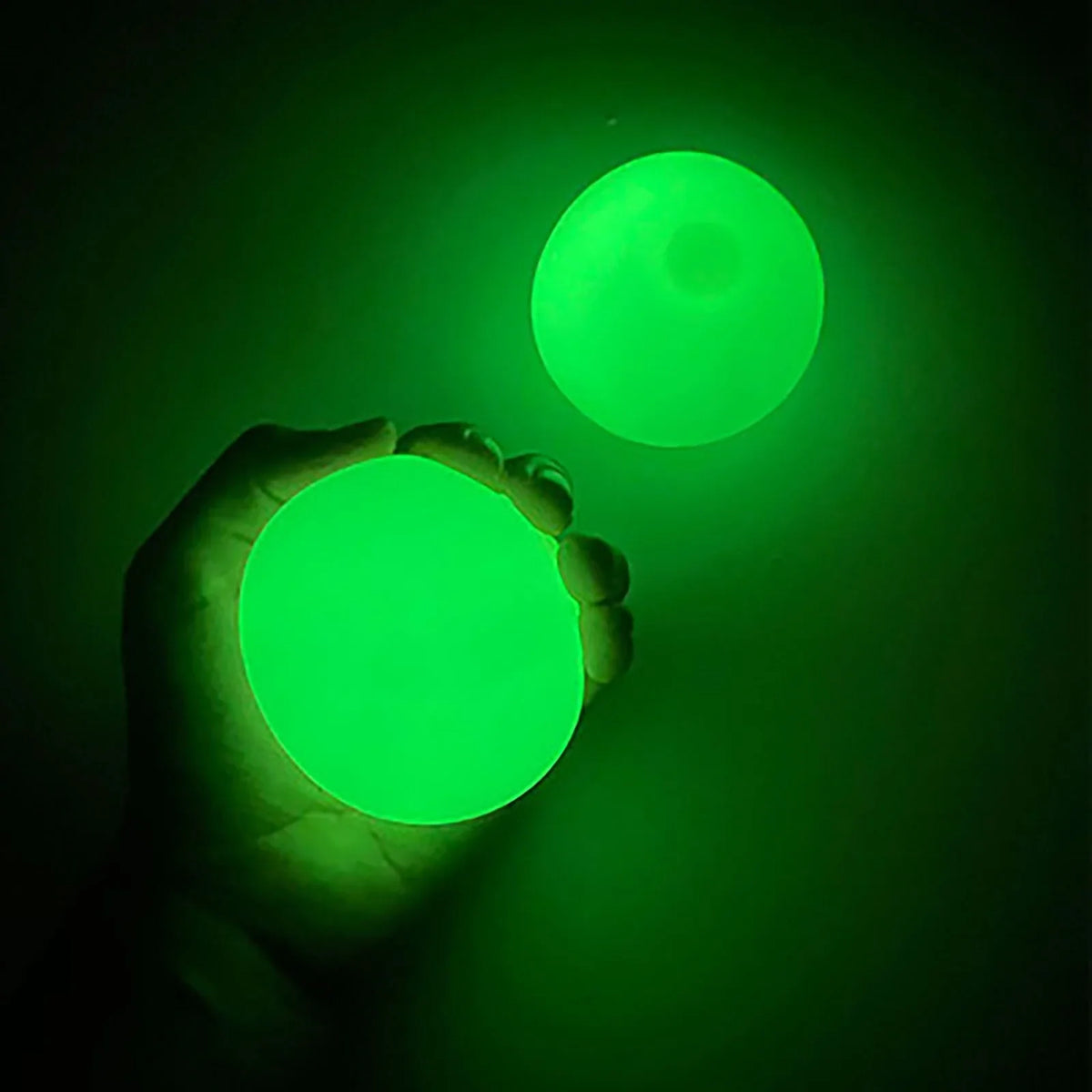 Balles lumineuses adhésives