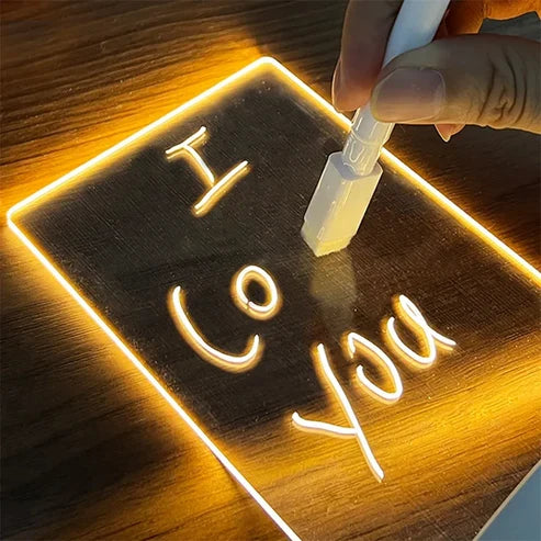 Tablica notatkowa LED