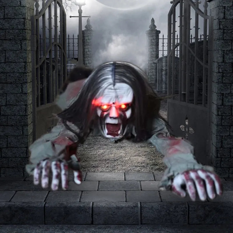 Animierte kriechende Geister-Halloween-Dekoration