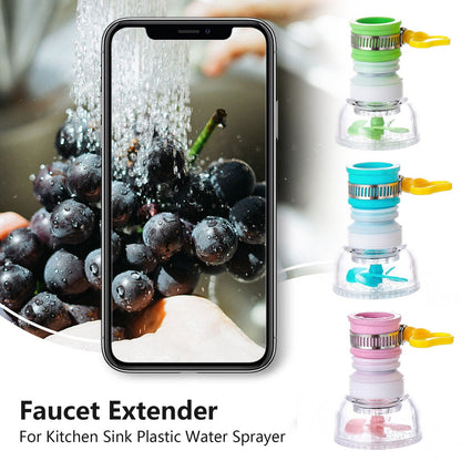 Prolunghe per rubinetto da cucina con rotazione a 360°